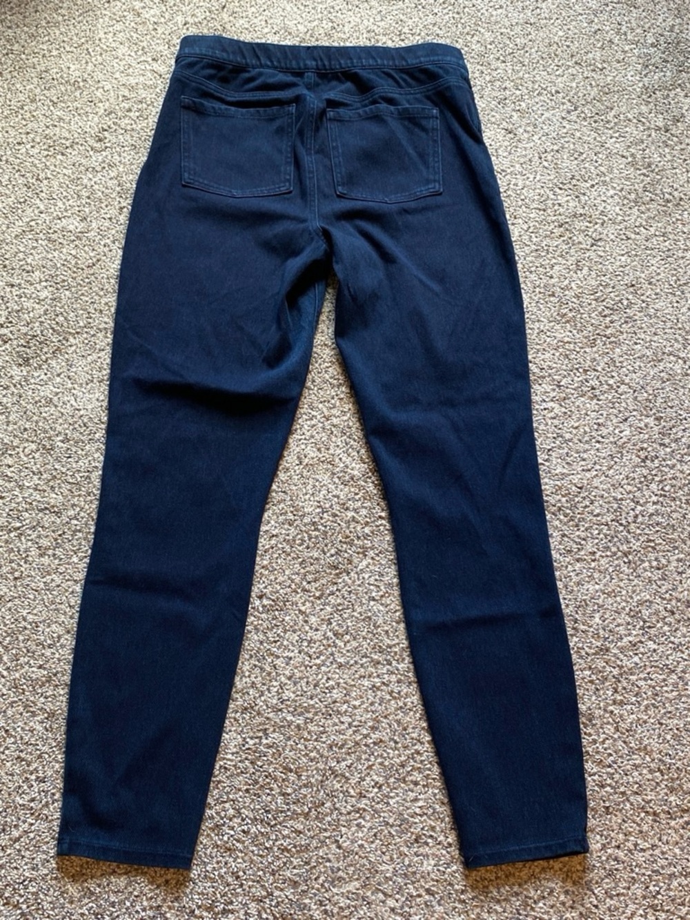 SPANX Women’s NWT Dark Blue Ankle Stretch Pull-On Jeggings Size Large - Picture 6 of 6